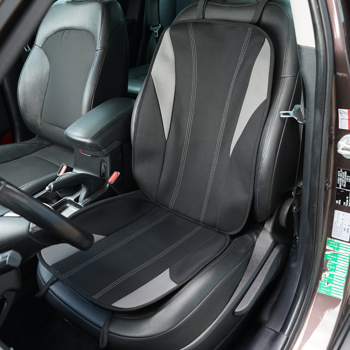 Universal chair cover 104x45cm black-gray Breckner Germany